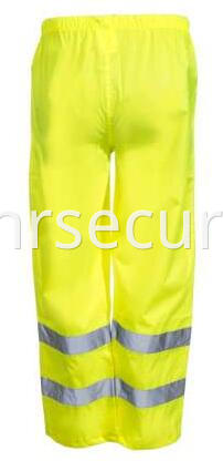 Unisex Class E Hi Vis Weatherproof Rain Pants